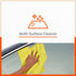 Spic & Span Multi Purpose Micro Fiber Cleaning Cloth - 340 GSM: 40cmx40cm (Pack of 4 - Fluorescent Orange + Fluorescent Green + Fluorescent Yellow + Peach)